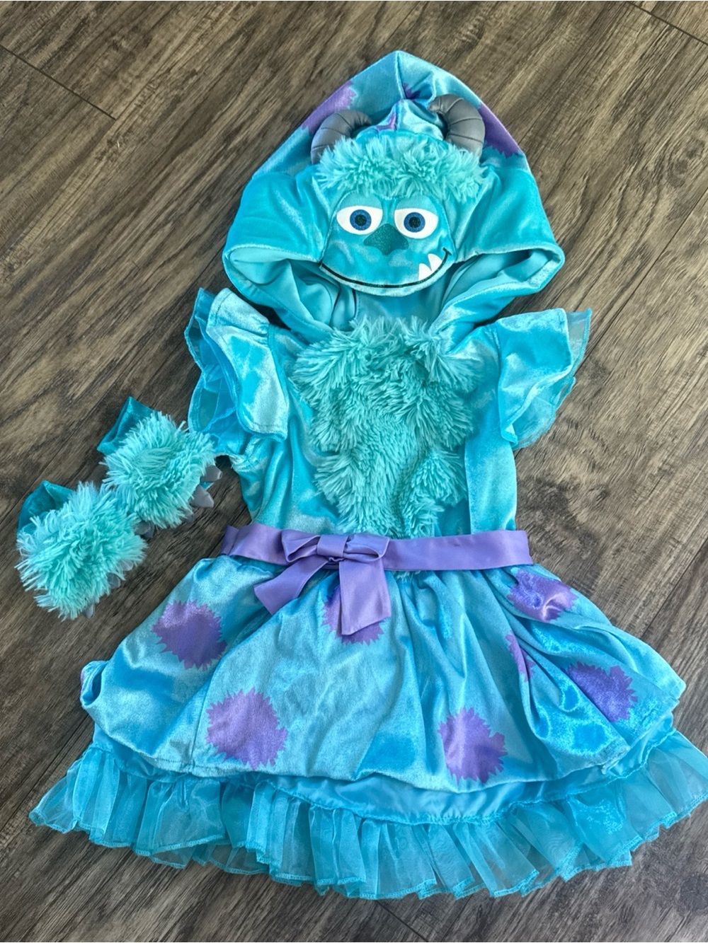 Toddler Sulley Dress Costume from Monsters Inc - 2T size